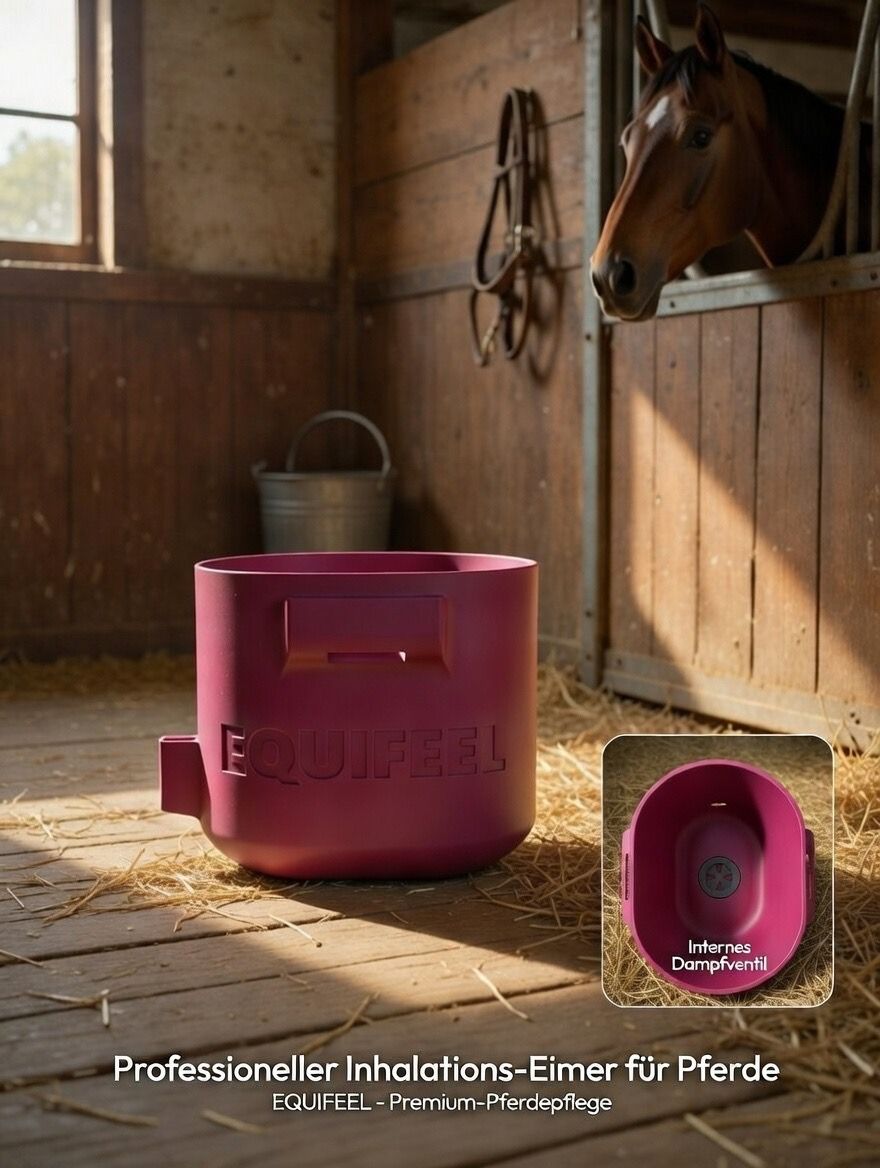 EQUIFEEL INHALATOR 800g  KOMPLETT