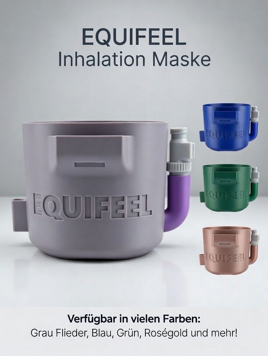 Pferdeinhalator komplett